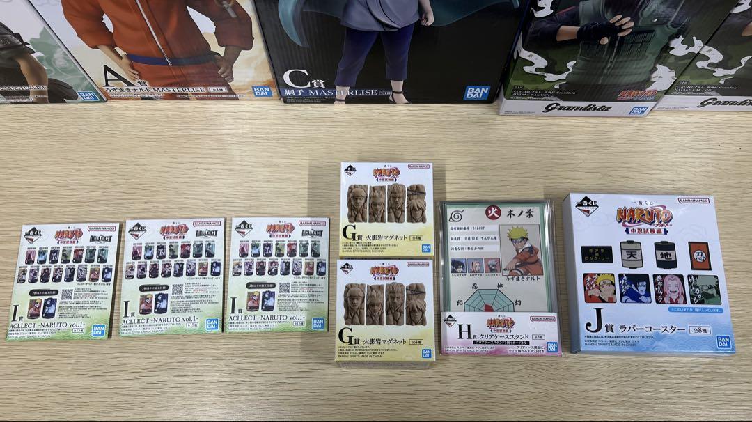 一番くじNARUTO ナルト 疾風伝 綱手プライズ セット売り