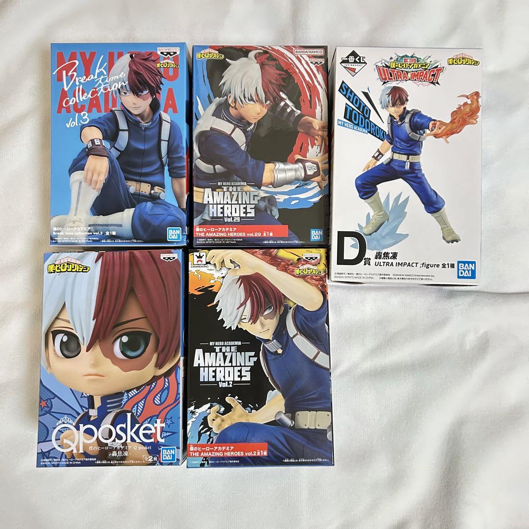 爆売り！ 轟焦凍 5点セット フィギュア ヒロアカ コミック・アニメ