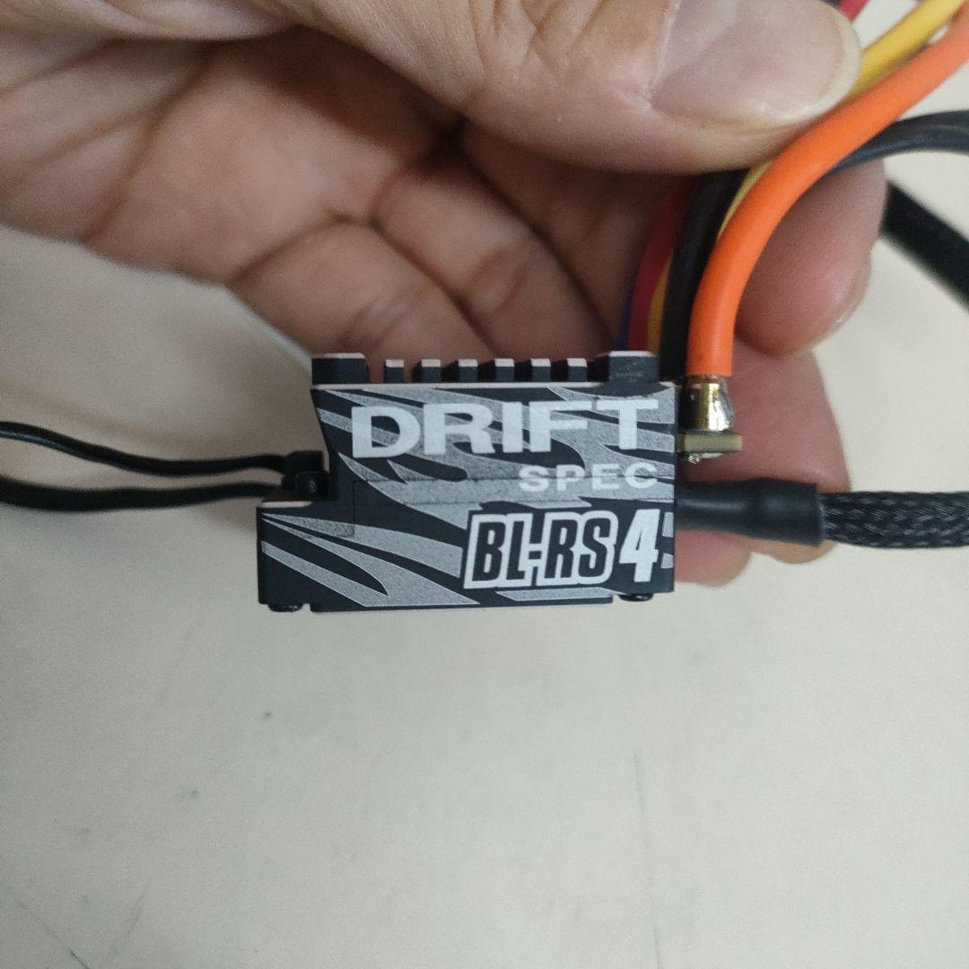 【使用少】ヨコモBL-RS4ドリフトスペックESC、10.5tモーターセット