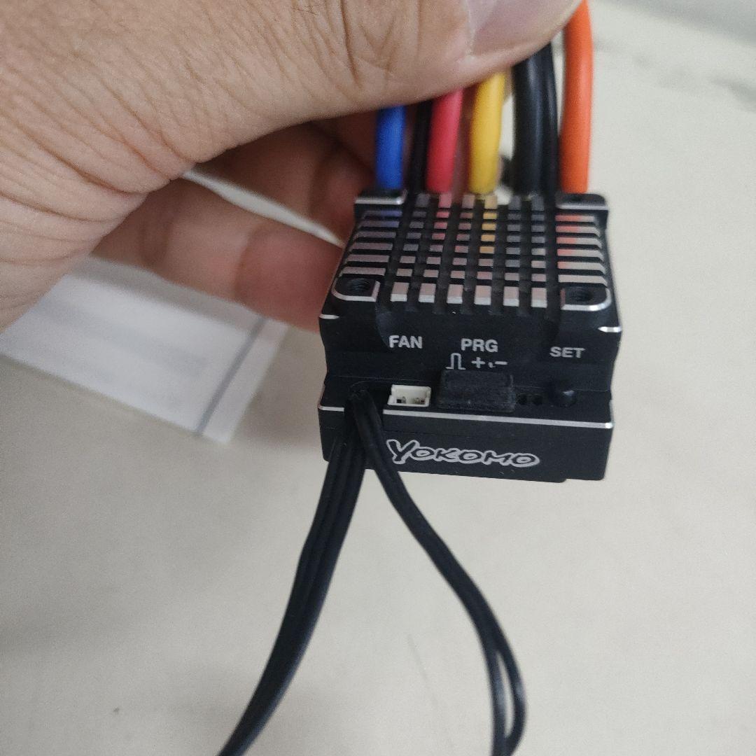 【使用少】ヨコモBL-RS4ドリフトスペックESC、10.5tモーターセット