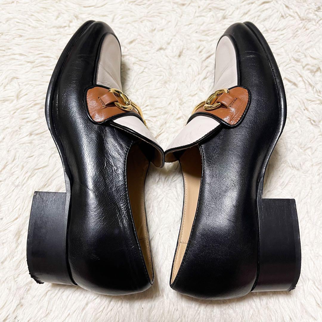 現行品】FABIO RUSCONI 37 ビットローファー 革靴 H4
