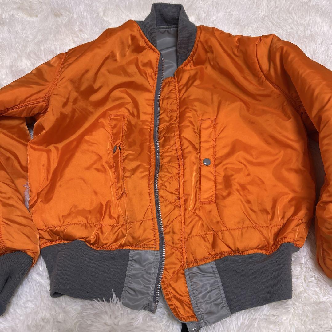 アルファインダストリーズ　MA-1 made in USA シルバー　USAF