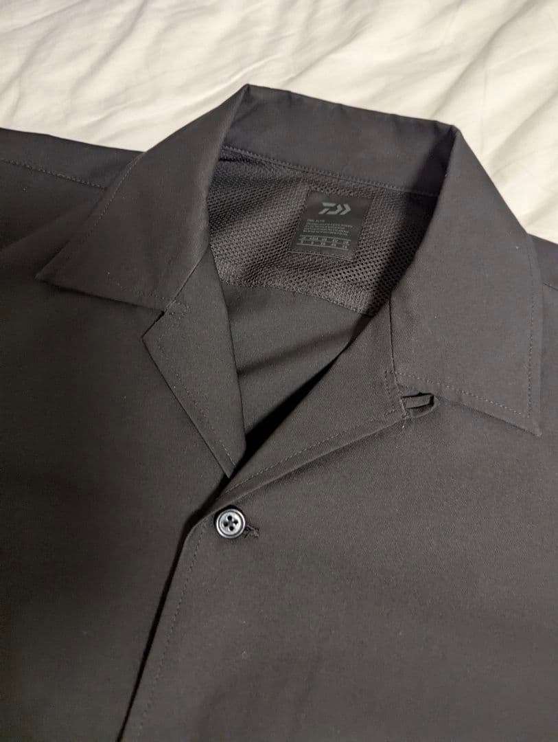 DAIWA PIER39 Tech Anglers Open S/S BLACK