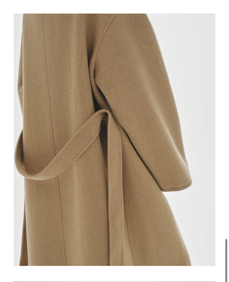 最高の Wool Standcollar todayful Coat 36 olive ジャケット・アウター