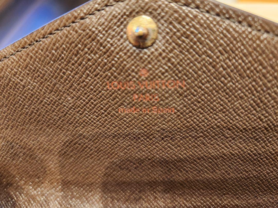 LOUIS VUITTON ダミエ 二つ折り財布