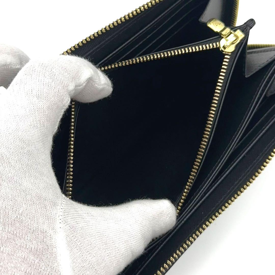 【極美品】ゴールド金具 ルイヴィトン エピ ジッピーウォレット ノワール 長財布