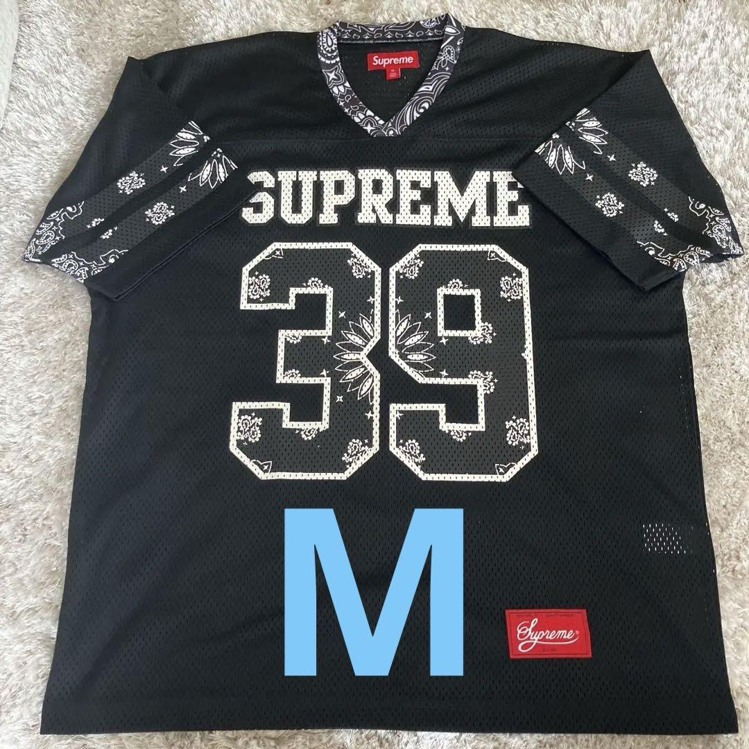 Supreme Bandana Football Jersey BLACK