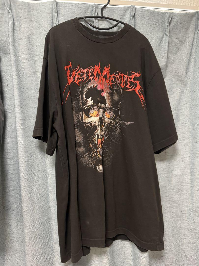 vetements スカルtシャツ