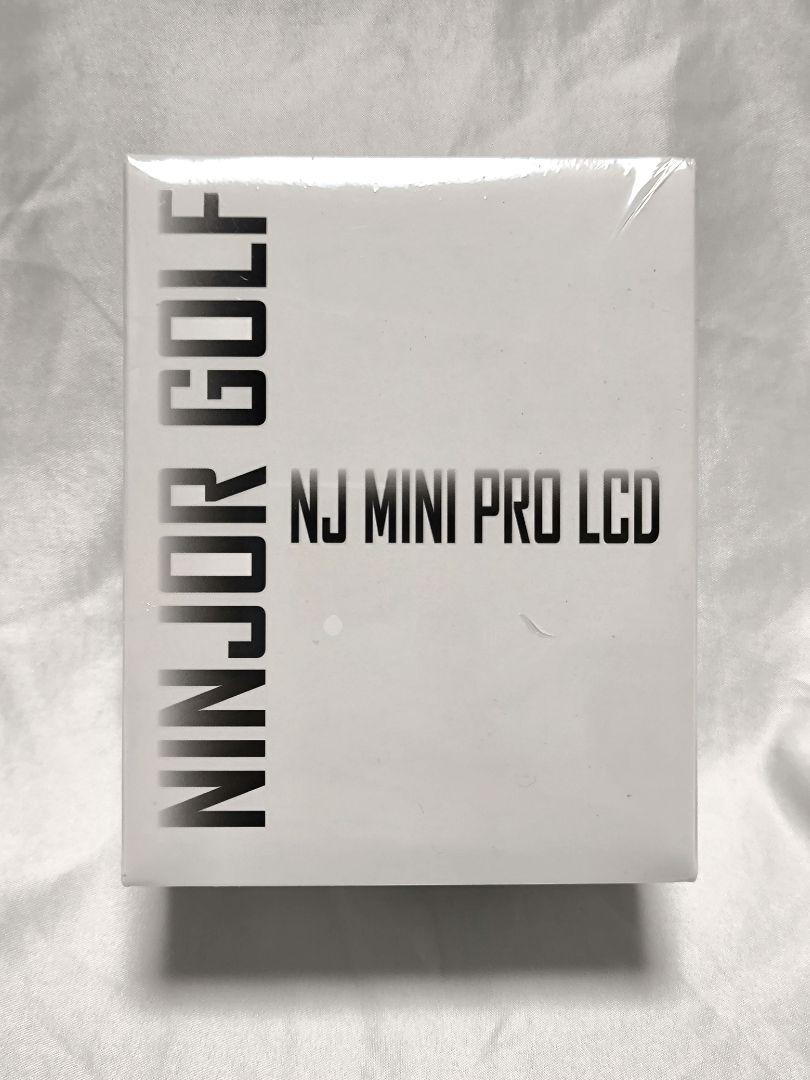 新品未開封 NINJOR GOLF NJ MINI PRO LCD ブラック 新品未開封 NINJOR GOLF NJ MINI PRO LCD ブラック