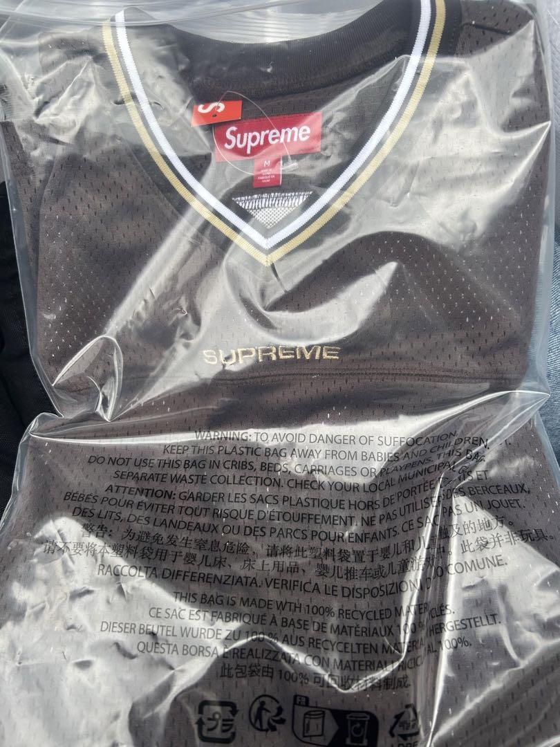 トップス Supreme Jacquard Rib Football Jersey