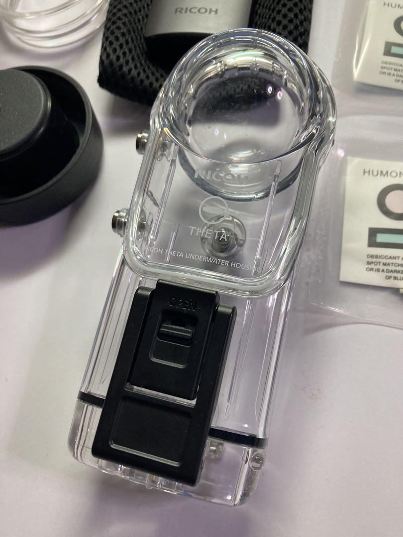 RICOH THETA V 防水ハウジング　カプセル自立スタンド