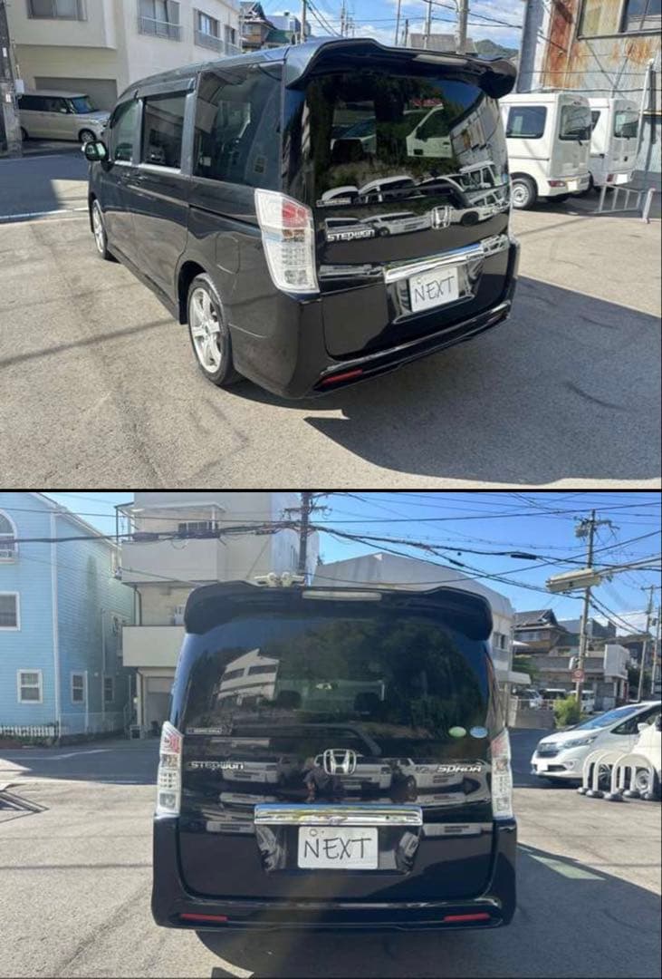 両側電動スライドドア目立った傷や汚れなし