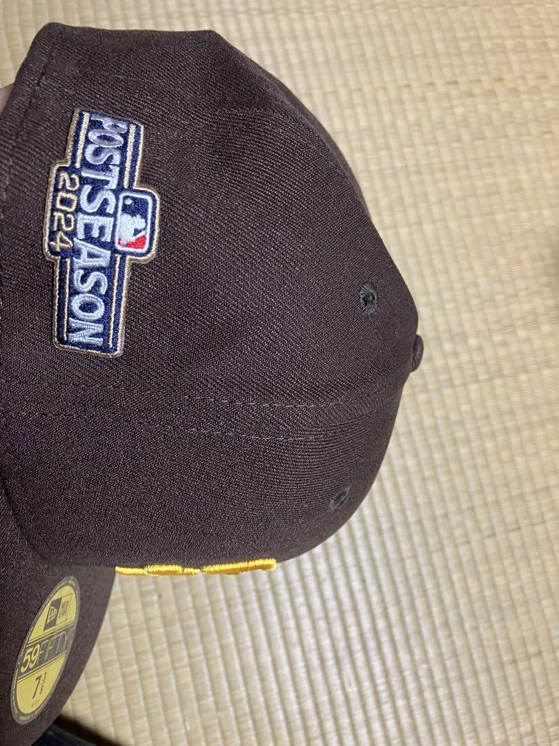 サンディエゴ・パドレス 59FIFTY 2024ポストシーズン限定版　7 3/8