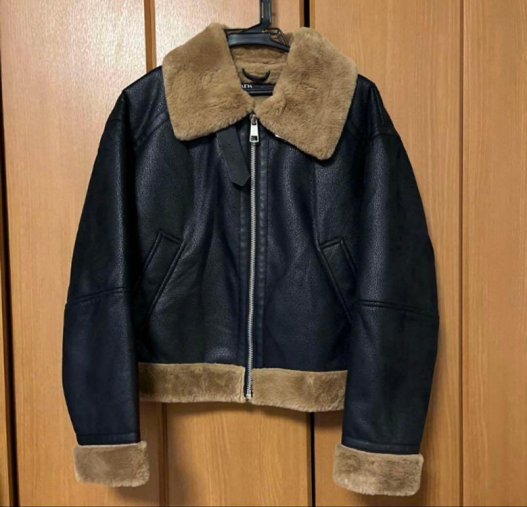 ショートファージャケットL・ZARA