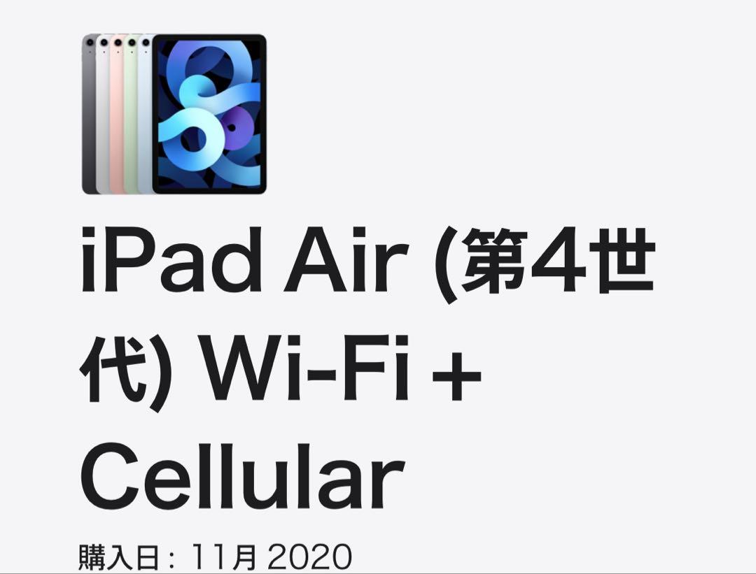 Wi-Fi+cellular スペースグレイ