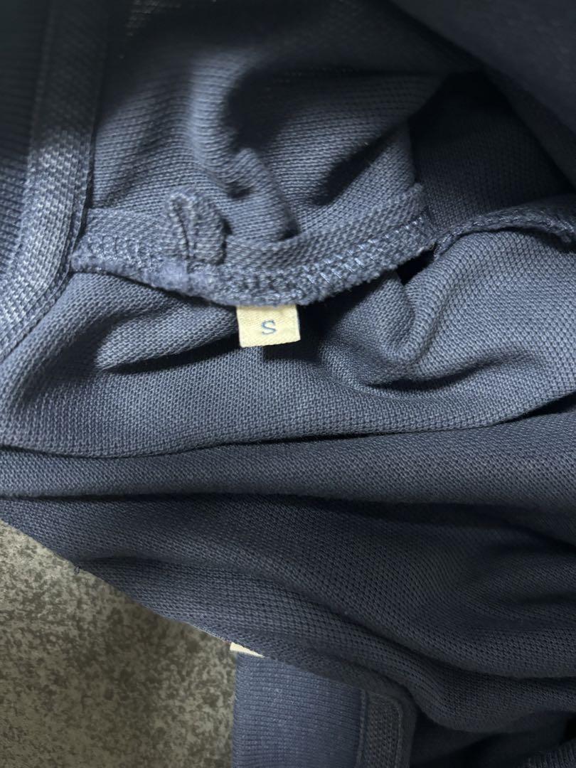 モンクレール Moncler ネイビー ポロシャツ Sサイズ