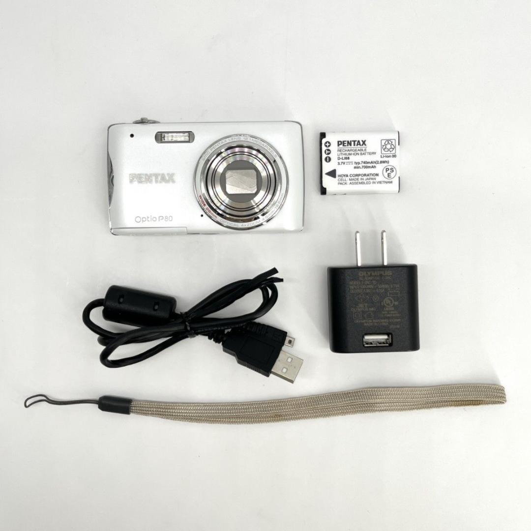極美品】PENTAX Optio P80 - メルカリ