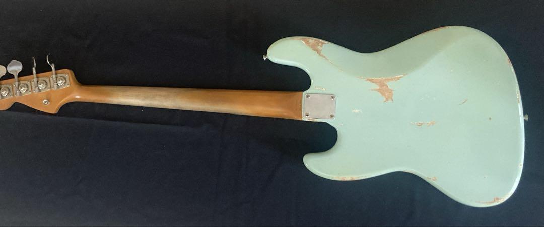FenderJapan JB-62  ラッカー塗装　新品CTSターボスイッチ仕様 Fender Japan JB62ニトロセルロースラッカー塗装 新品CTS使用