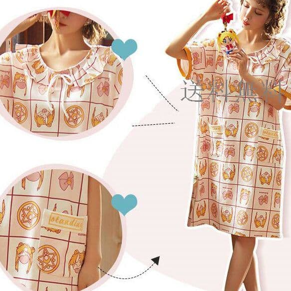 メルカリ ネグリジェ パジャマ ルームウェア ワンピース レディース 姫 綿 半袖 夏 3 0 中古や未使用のフリマ