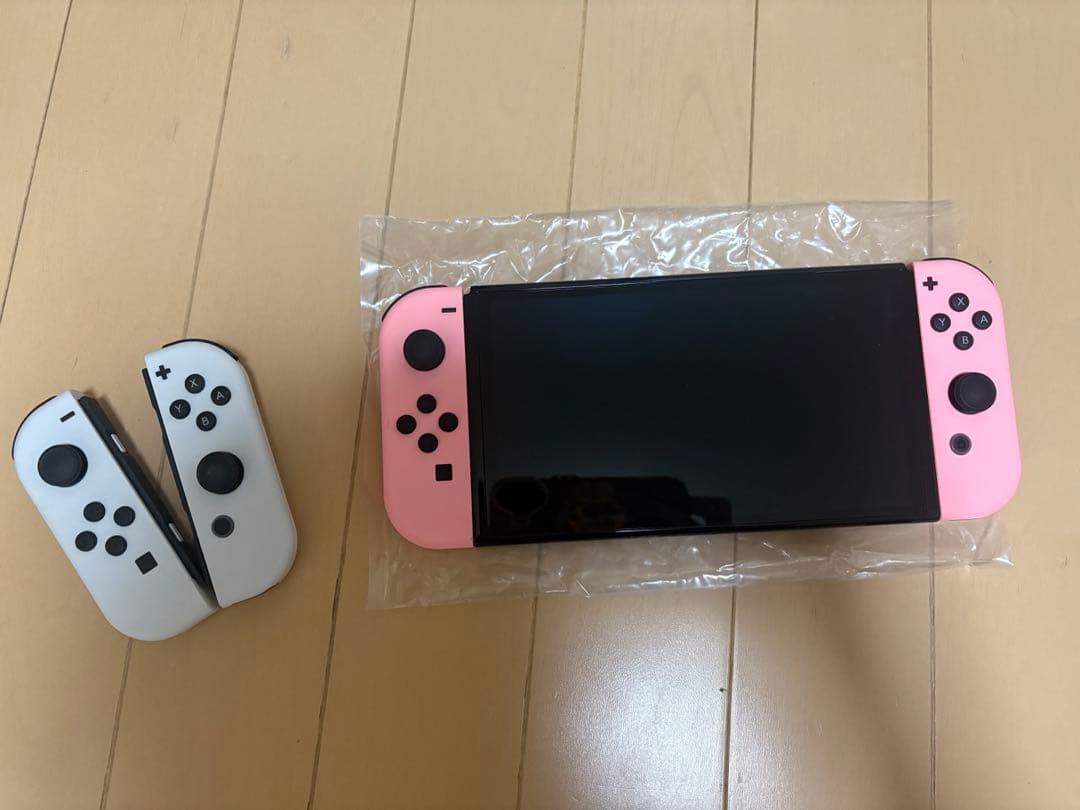 Nintendo Switch 有機ELモデル ピンク/ホワイト