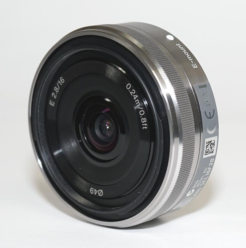 SONY E 16mm F2.8 SEL16F28　美品