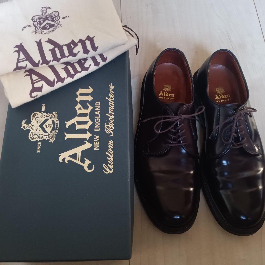 【F's STOREさま専用】ALDEN 990 ShellCordovan 価格ファッション - 【Fs STOREさま専用】ALDEN 990 ShellCordovan