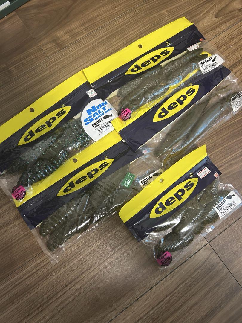 depsブルフラット4.8inch&サカマタシャッド6inchセット - メルカリ