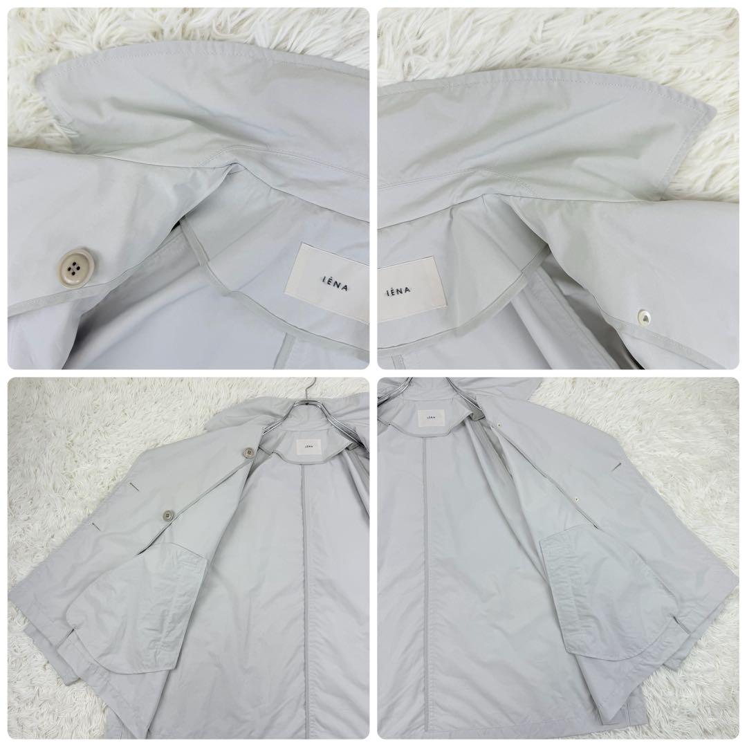専用 美品 イエナ PE ポプリンオーバーショートコート 24SS スプリング 追加2》PE/ポプリンオーバーショートコート（その他ブルゾン