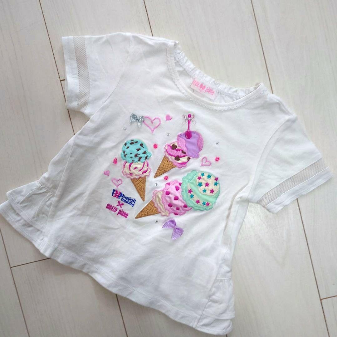 メゾピアノ　mezzo piano　100　Tシャツ　キュロット　サーティワン