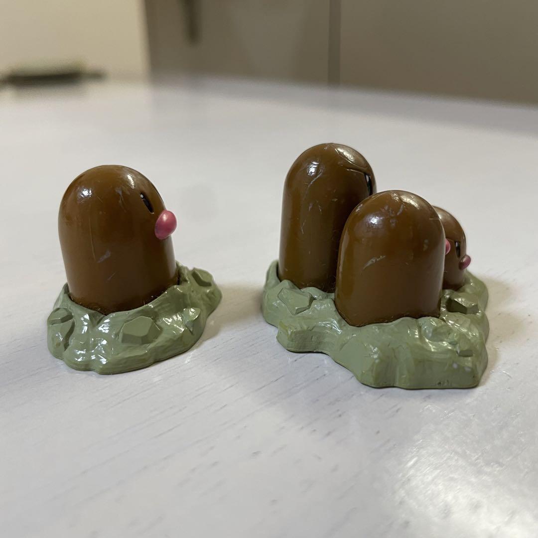【レア】モンコレ　ポケモン　初期　ディグダ　ダグトリオ