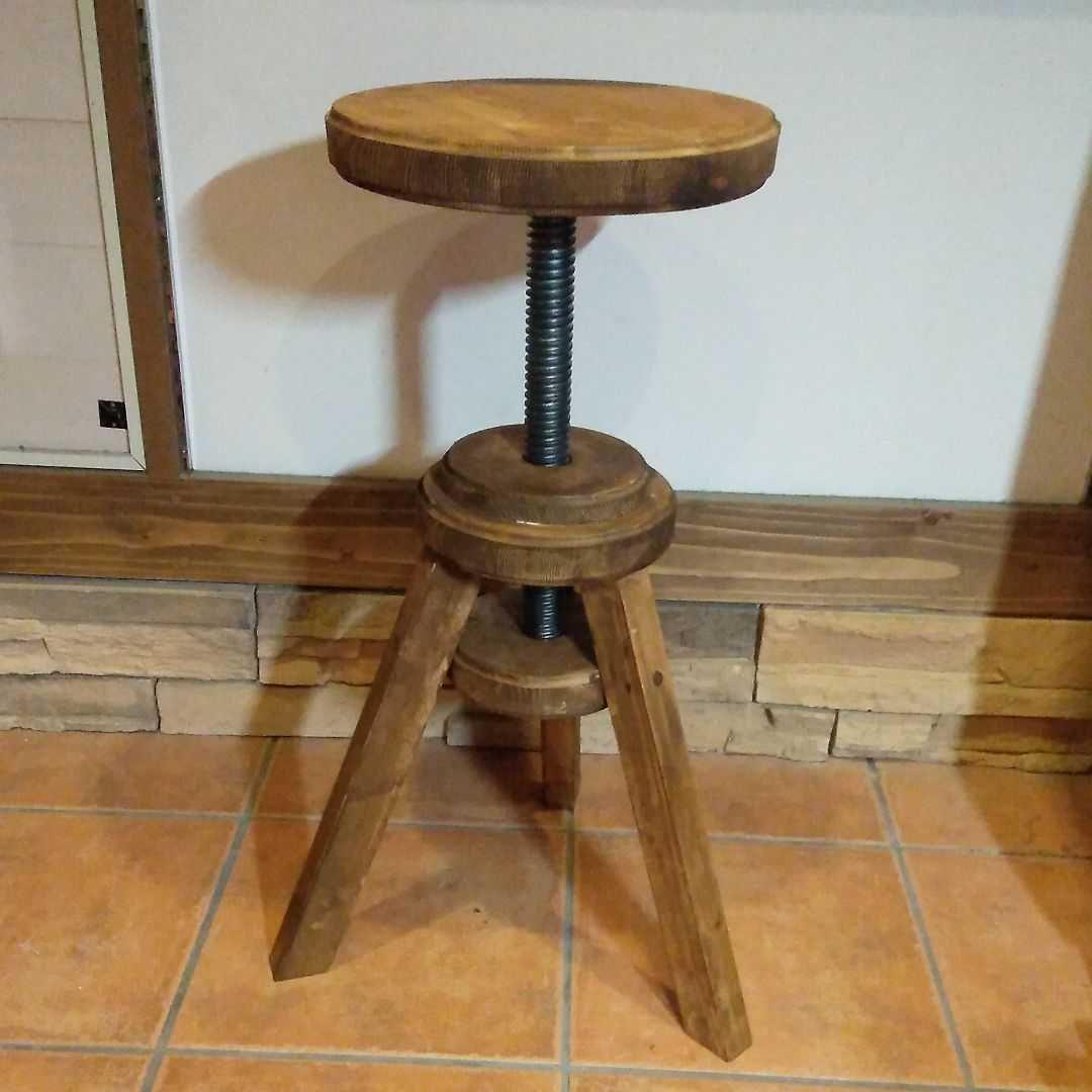 スツール 木製 丸イス スピンスツール ハンドメイド スツール 木製 丸イス スピンスツール ハンドメイド