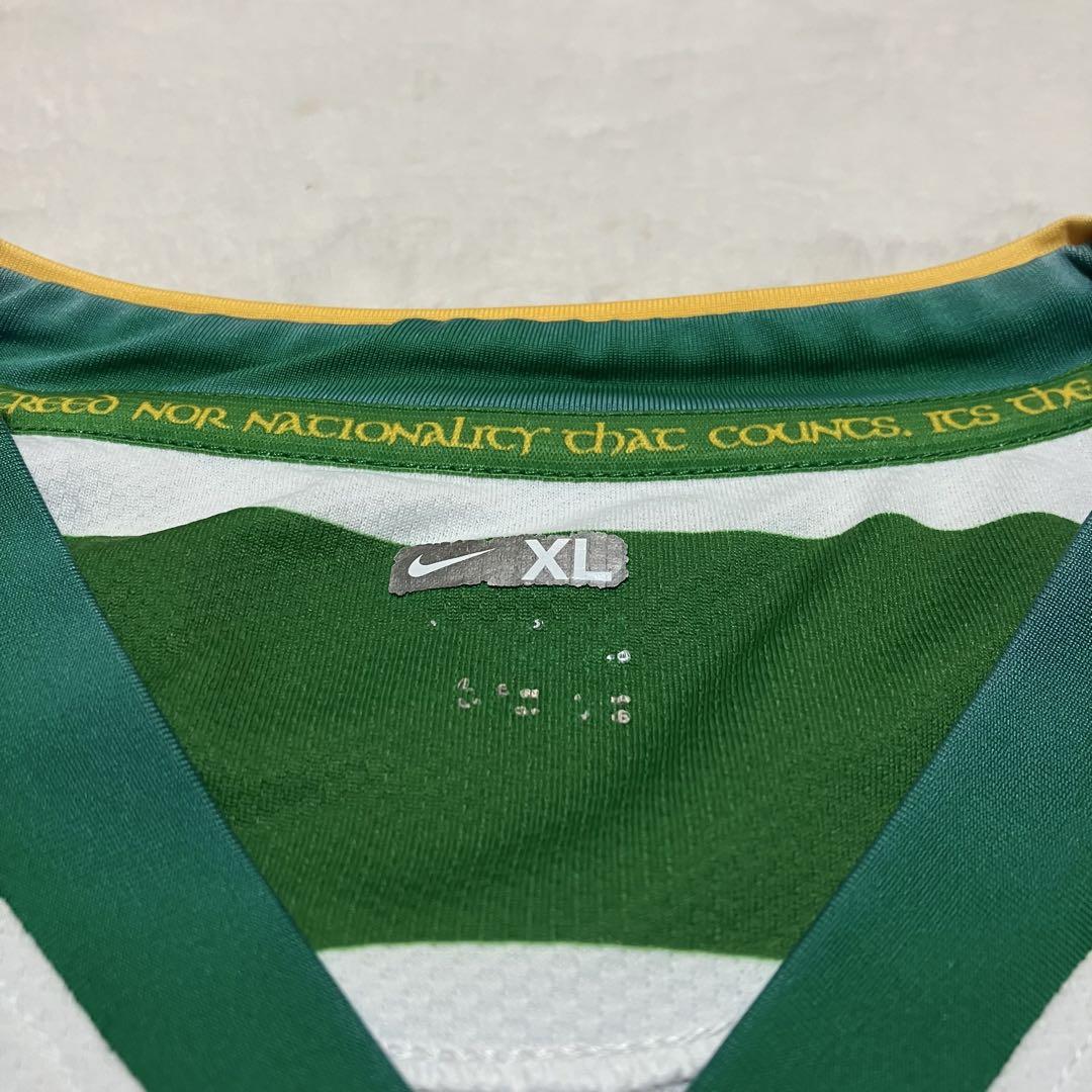 希少品！NIKEナイキ　CELTICセルティック　ゲームシャツ　ユニフォームXL