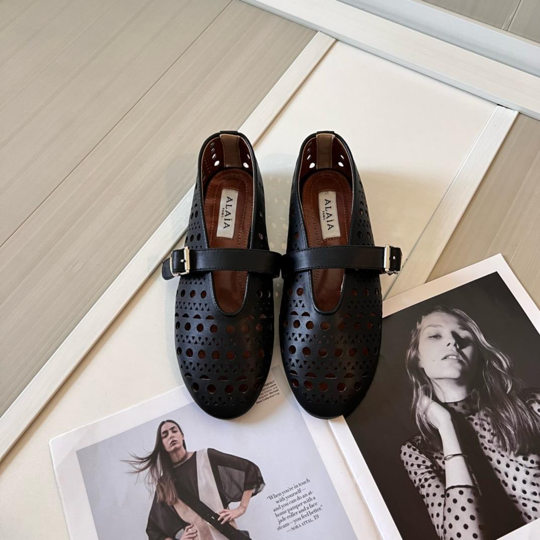 ALAÏA アライア　フラットシューズ　バレエシューズ　メリージェーン 楽天市場】ALAIA アライア バレエシューズ BALLERINAS