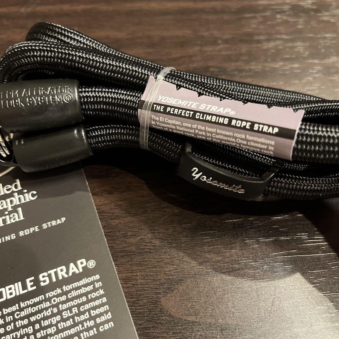 YOSEMITE STRAP モバイル ストラップ 黒