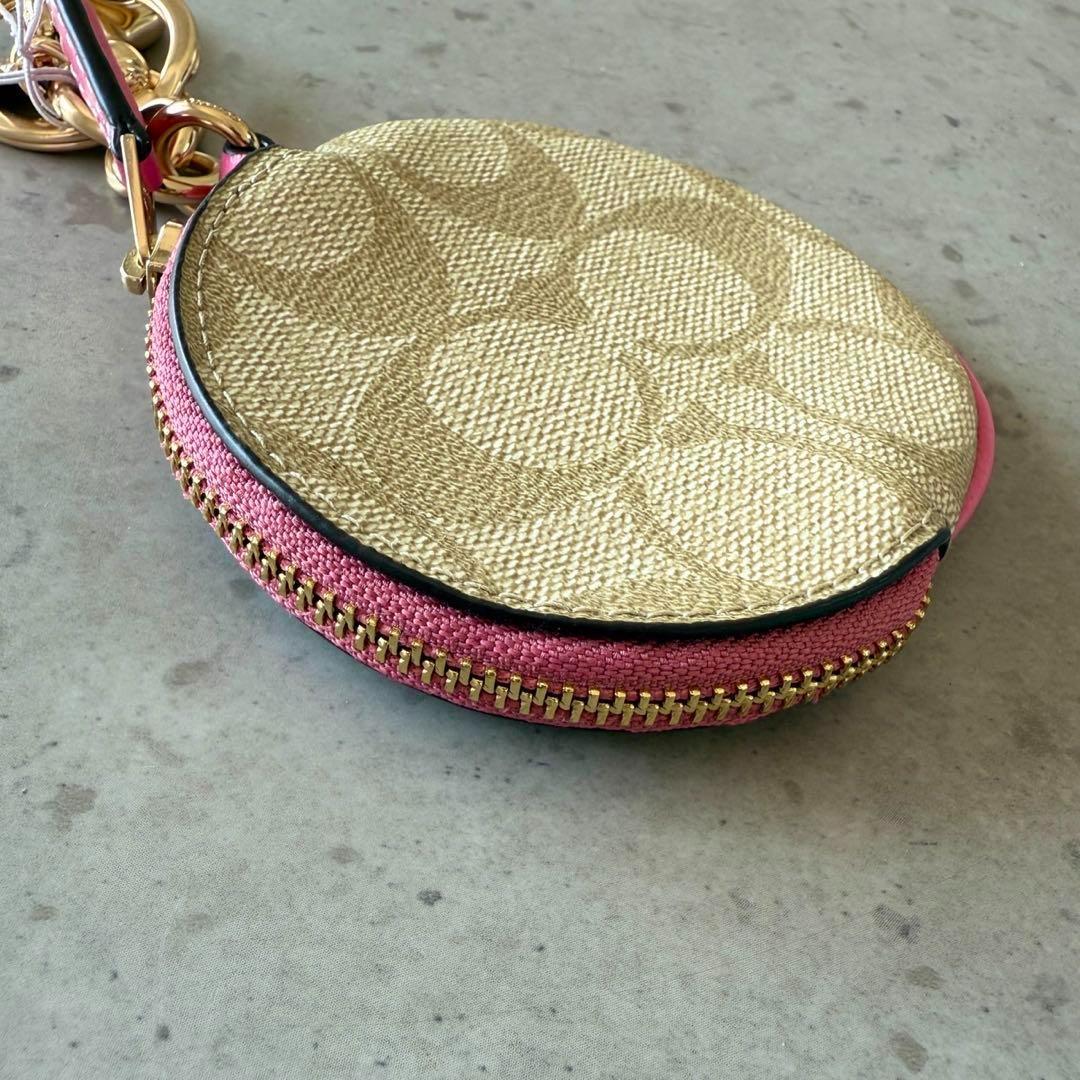 【日本未発売】コーチ コインケース COACH キャンバス レザー シグネチャー
