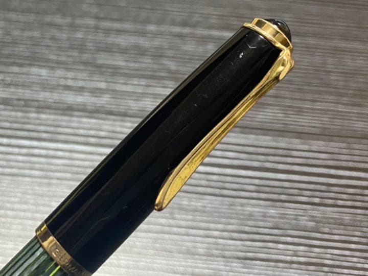 ペリカン 400NN 万年筆 M(中字)グリーン 緑縞 オリジナル | csm.cg