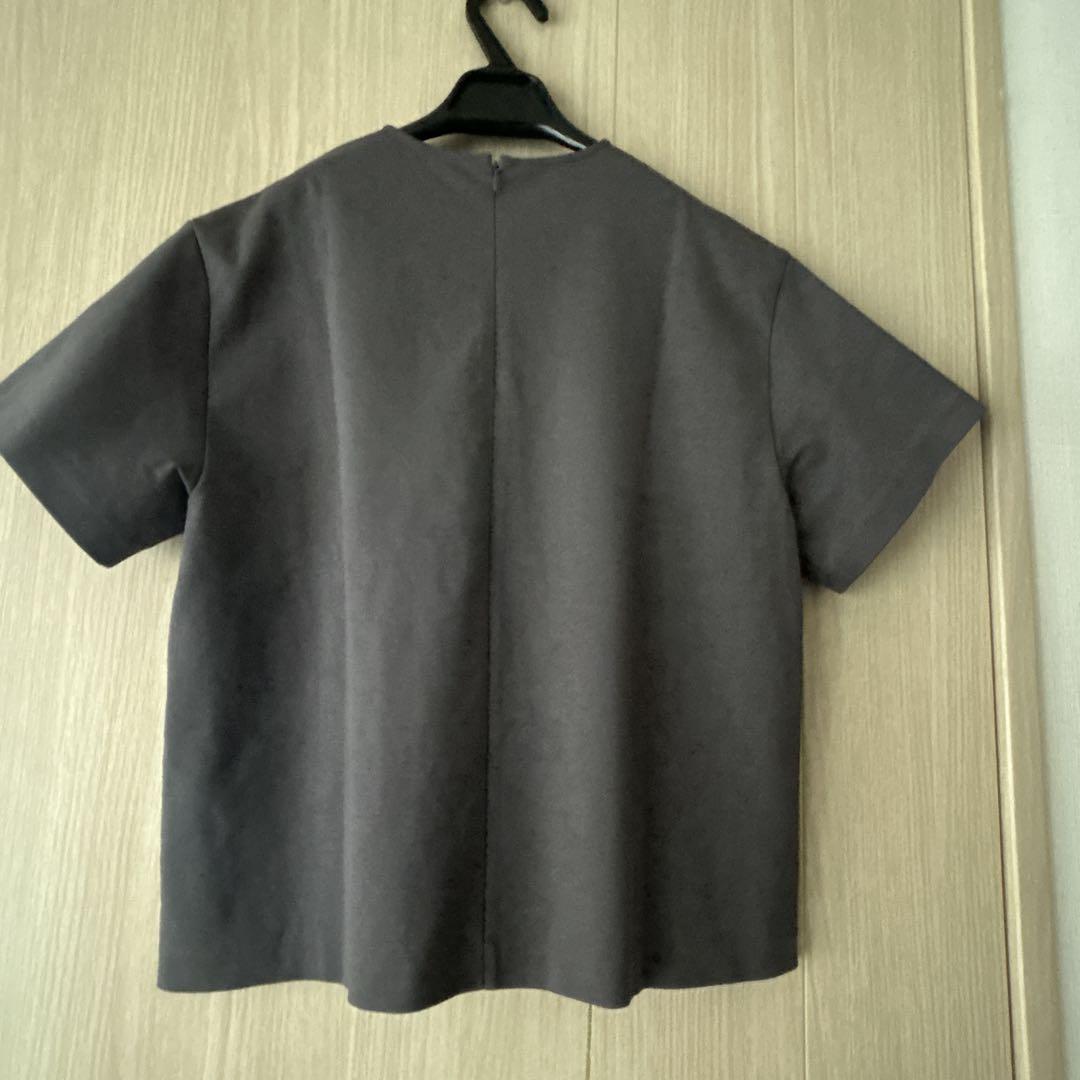 美品　ルシェルブルー　バロック　パール Tシャツ　グレー　半袖