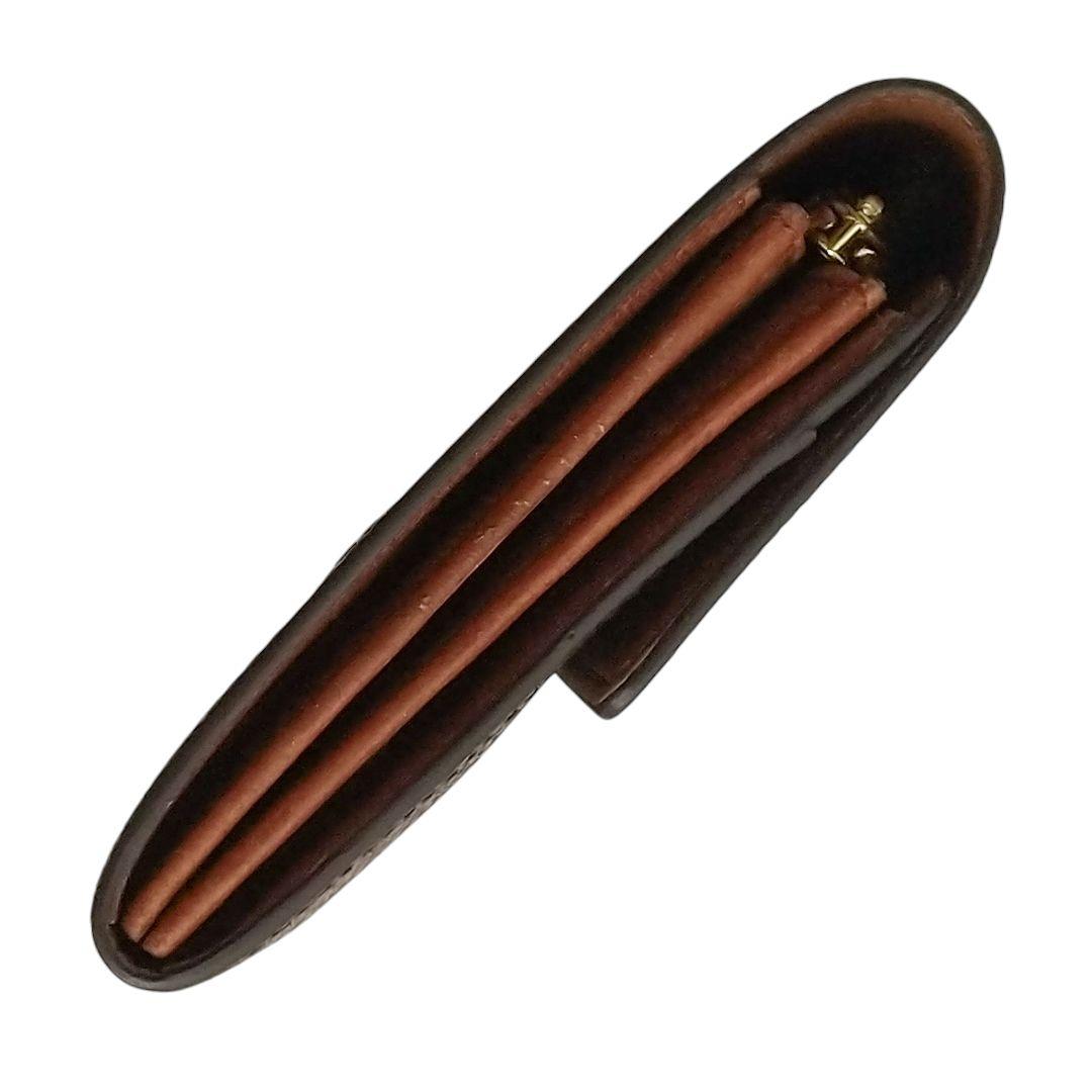 良品 ルイヴィトン モノグラム ポシェット ポルトモネ クレディ 長財布