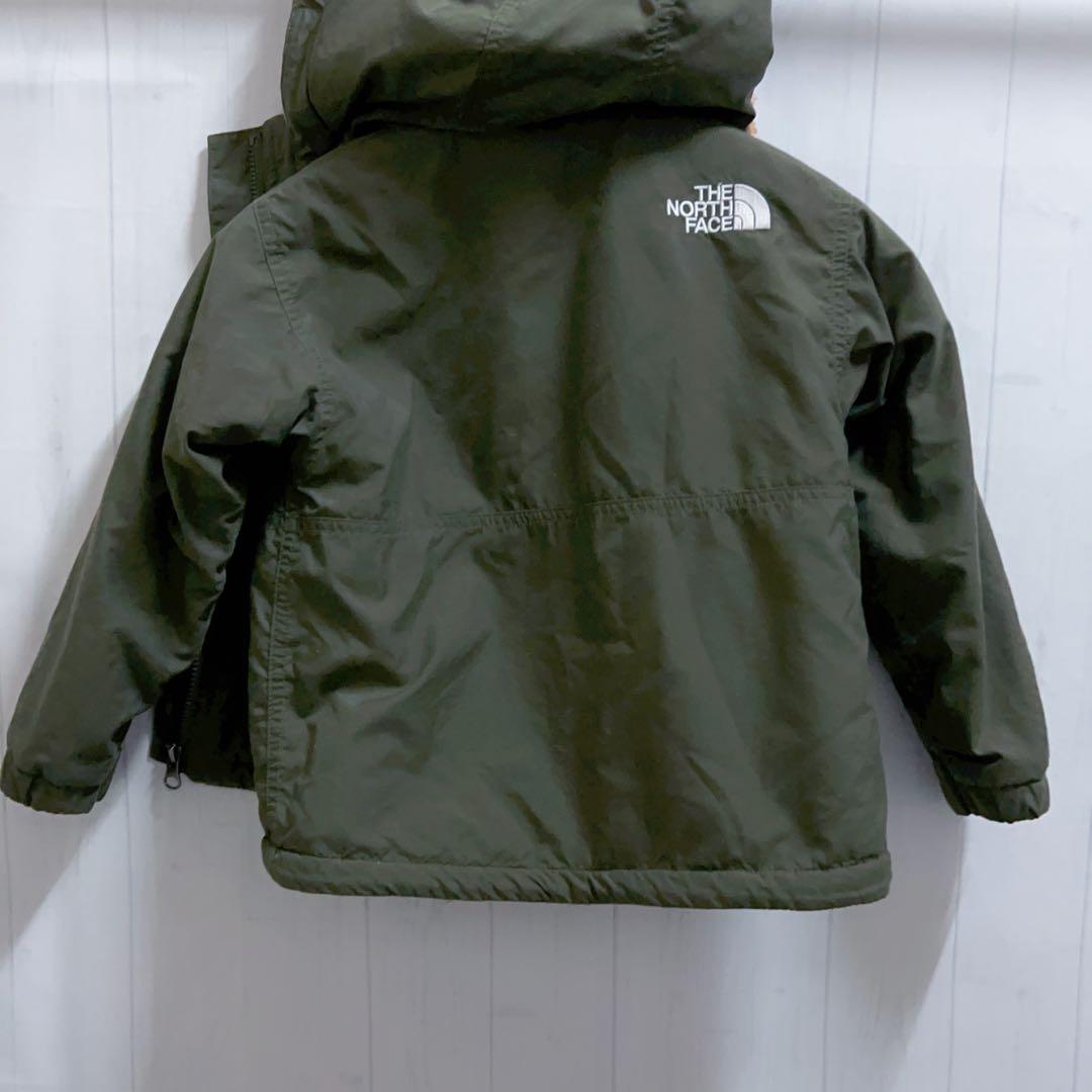 美品THE NORTH FACE キッズジャケット 100cm カーキ