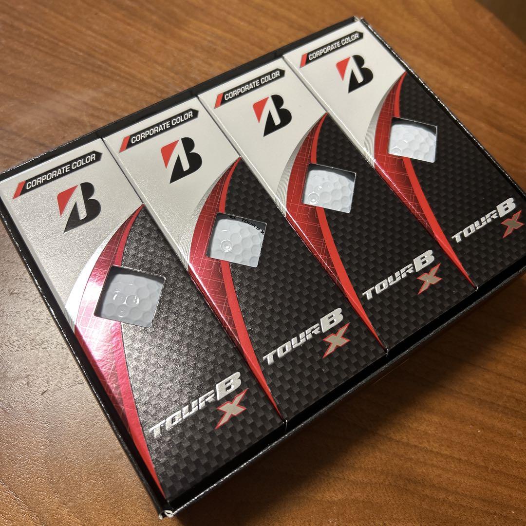 ブリヂストン TOUR B X ゴルフボール 4個入り