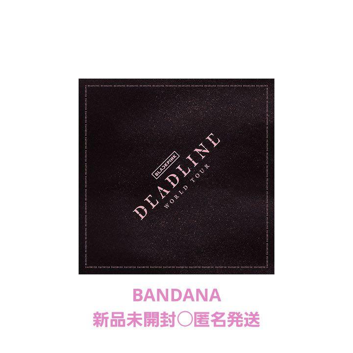 BLACKPINK DEADLINE ソウルコン バンダナ
