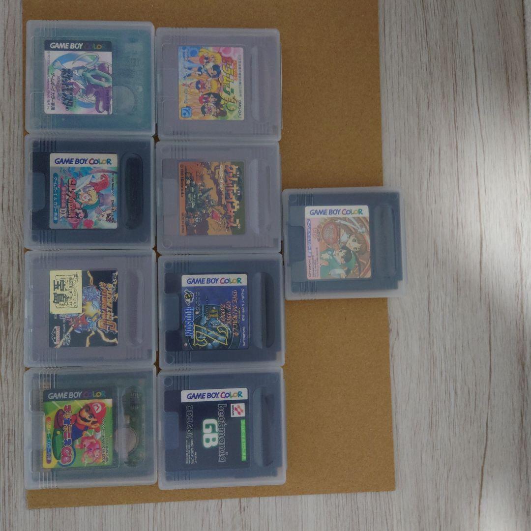 ゲームボーイ　ソフト9本セット ゲームボーイ ソフトセット 9本 まとめ売り - メルカリ