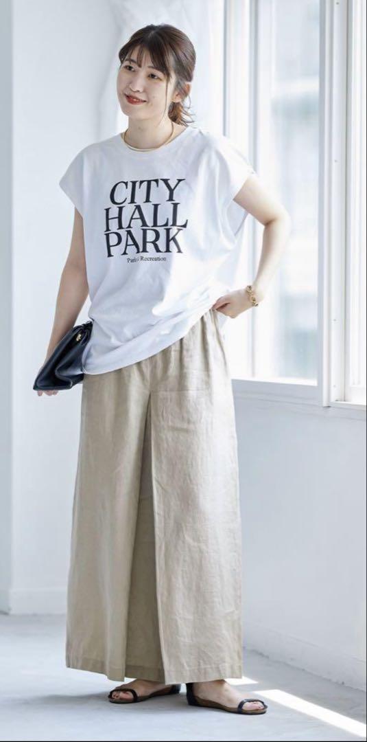 ジャーナルスタンダード　リネンタックキュロット
