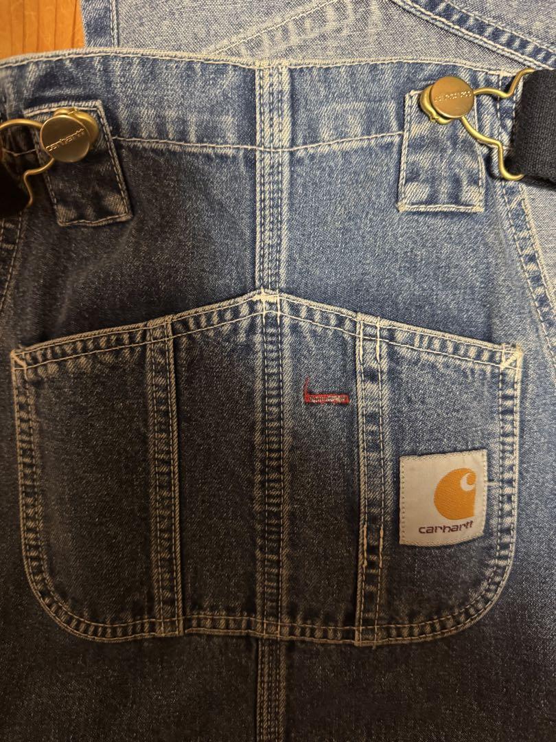 Carhartt デニムオーバーオール　30×32
