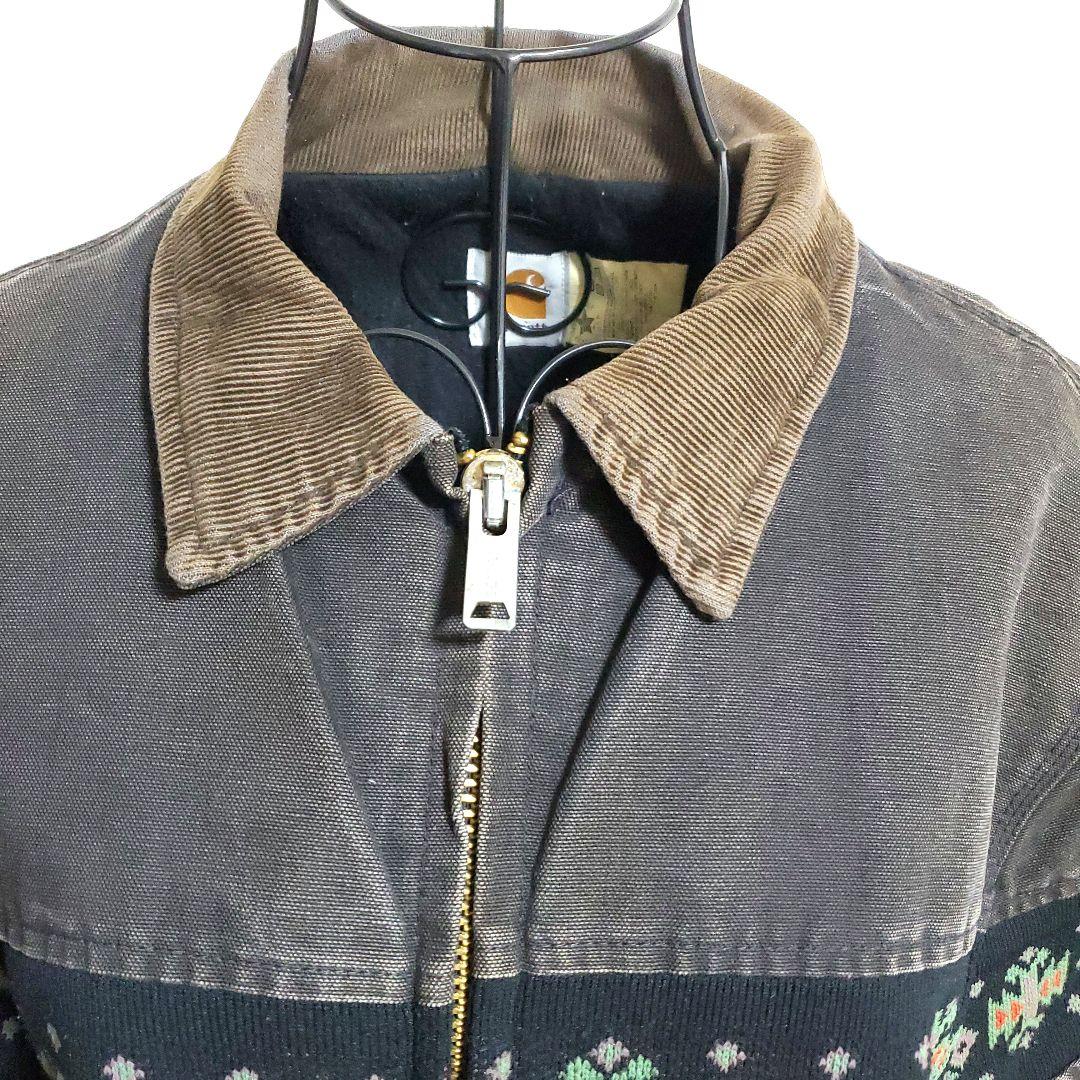 【美品 希少】Carhartt エスニック柄 Lサイズ ジャンパー ジャケット