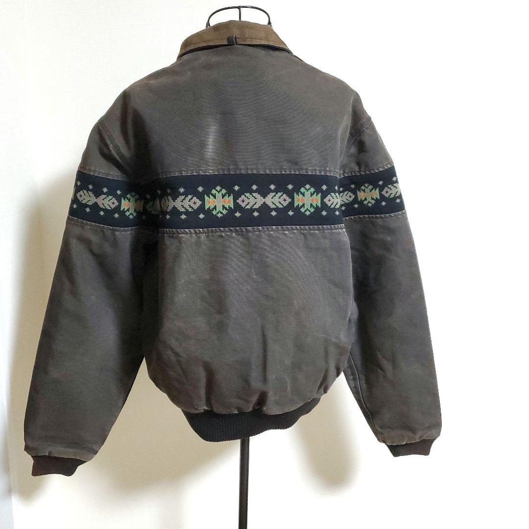 【美品 希少】Carhartt エスニック柄 Lサイズ ジャンパー ジャケット