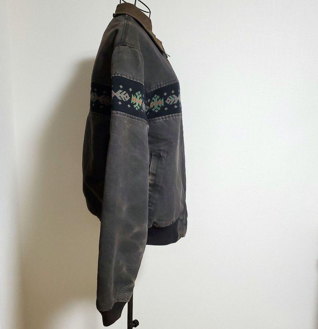 【美品 希少】Carhartt エスニック柄 Lサイズ ジャンパー ジャケット