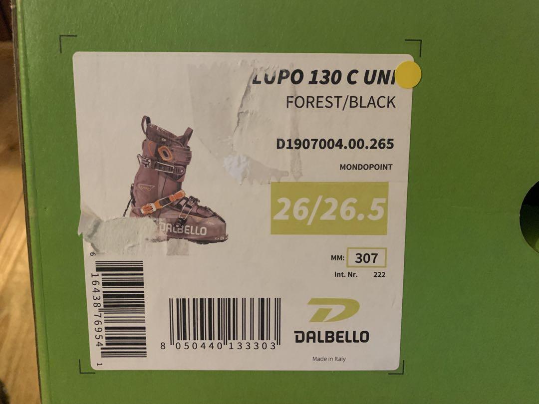 DALBELLO ダルベロ Lupo 130C スキーブーツ 26.5 - メルカリ
