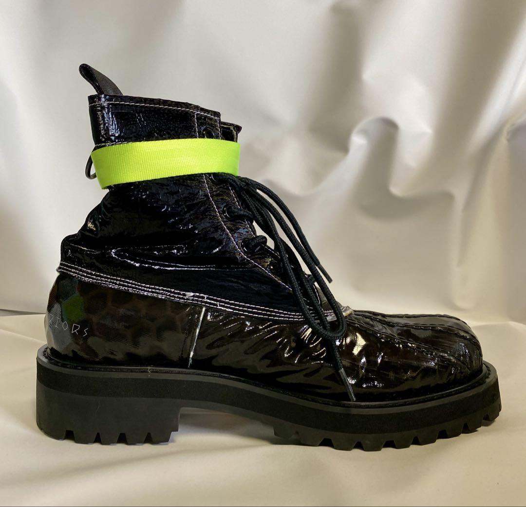 UNDERCOVER 19SS ビーンブーツ BLK M