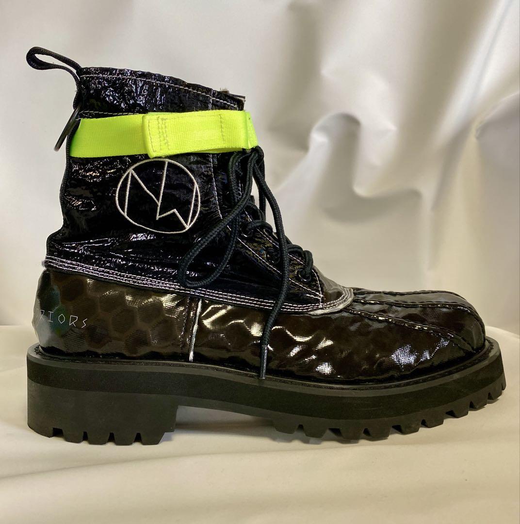 UNDERCOVER 19SS ビーンブーツ BLK M